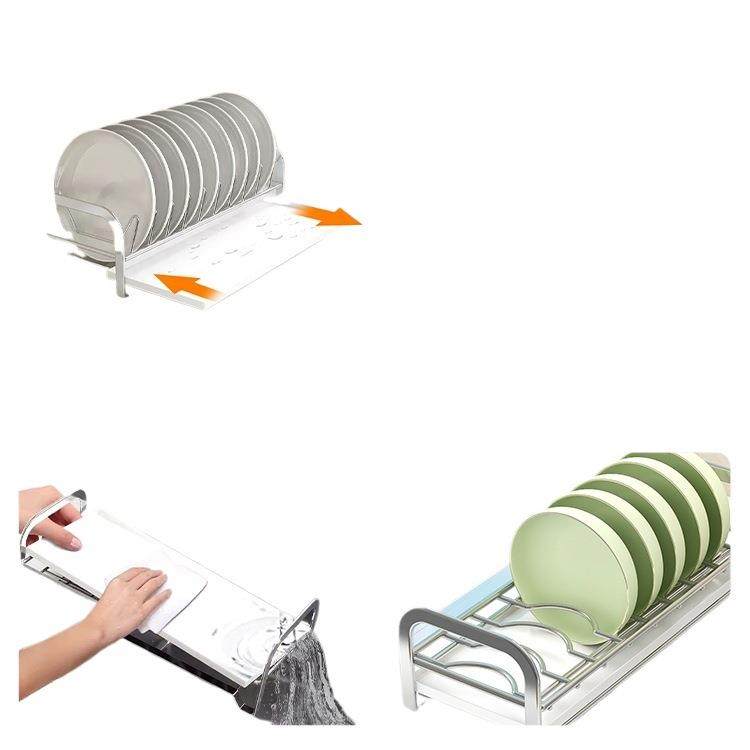碗碟收纳架不锈钢沥水碗盘架抽屉柜内沥碗架厨房橱柜碟子盘子收纳,淘宝优惠券,粉丝福利购,淘宝优惠卷