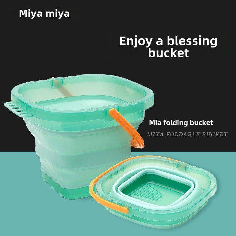 米娅钢笔洗桶绘画专用工具可折叠伸缩多功能硅胶大桶儿童艺术学生,淘宝优惠券,粉丝福利购,淘宝优惠卷