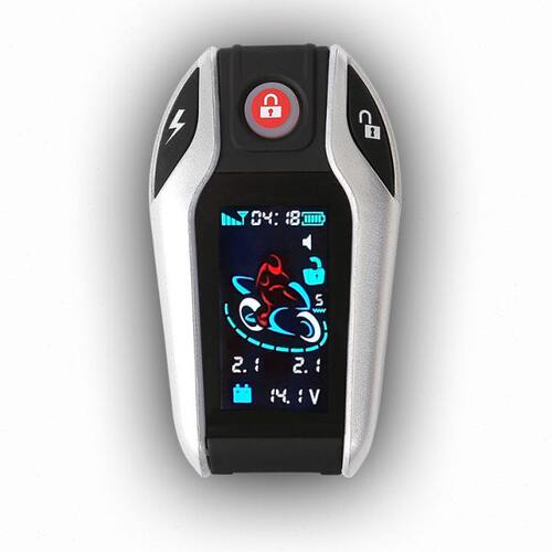 智将V218SS-PKE靠近通电离开熄火断电一键启动摩托车双向防盗报警 - 图3