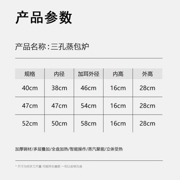 不锈钢商用电蒸包炉大容量全自动三孔包子机小笼包保温蒸锅电蒸桶,淘宝优惠券,粉丝福利购,淘宝优惠卷