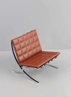 现代简约不居锈钢带盖糖果储存罐皮革子1449摆件客厅卧装室椅软家