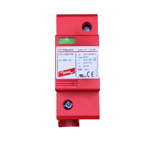 DEHN盾牌电涌防雷器950112 DG 1000 FM浪涌保护器光伏 风力避雷器 - 图2