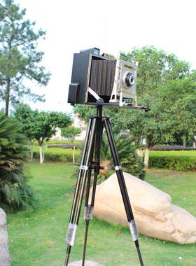 老式复古怀旧照相机模型铁皮摄影拍摄道具橱窗布景支架摄影机摆件