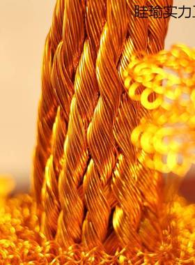 手工铜丝发财树招财树铝线发财树手工艺品成品开业送礼大摆件