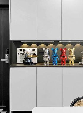 轻奢酒柜入户玄关摆件套装组合客厅电视柜家居装饰树脂软装工艺品