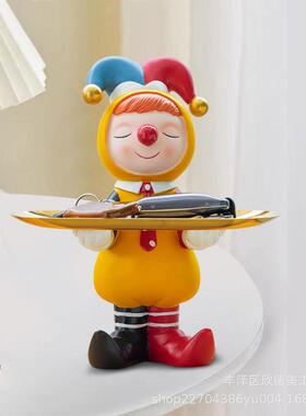 直销收纳摆件家居装饰品玄关放钥匙客厅办公桌面洒柜置物架可爱