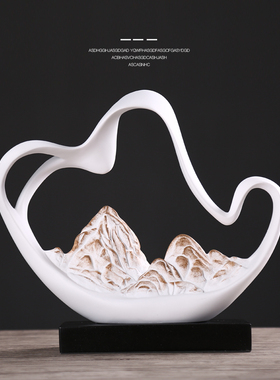 新中式创意客厅酒柜装饰s品摆件酒柜玄关摆设工艺品乔迁礼品工艺