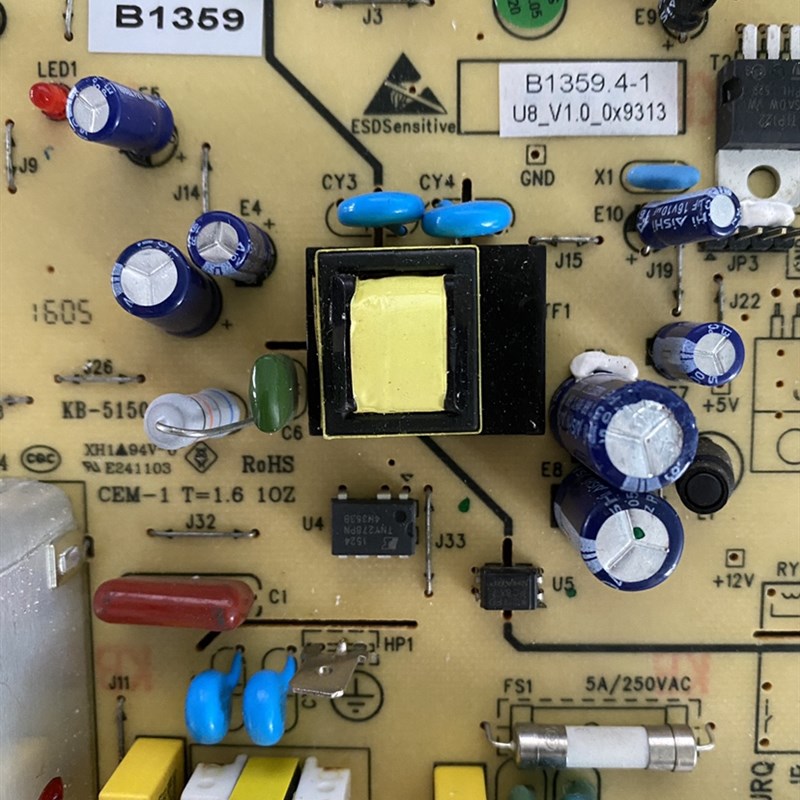 适用美菱变频冰箱BCD450ZP9CN主F板控制板变频板B1359控制板 - 图1