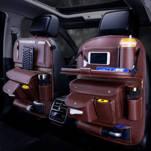 汽车座椅后背收纳袋挂袋车载内椅背餐桌板靠背储置物架实用品大全,淘宝优惠券,粉丝福利购,淘宝优惠卷