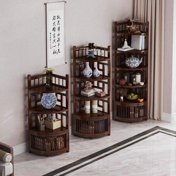 转角置物架家用高档转角柜墙角柜餐厅角落柜边角柜酒柜客厅拐角柜,淘宝优惠券,粉丝福利购,淘宝优惠卷