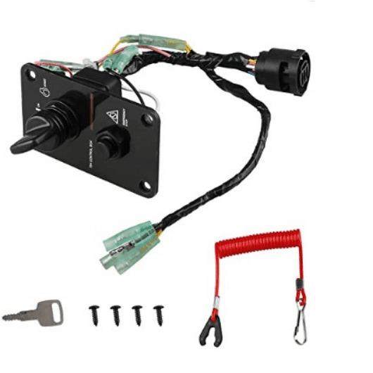 厂家YAMAHA船外机点火开关 船用启动钥匙面板704-82570-08-00,淘宝优惠券,粉丝福利购,淘宝优惠卷