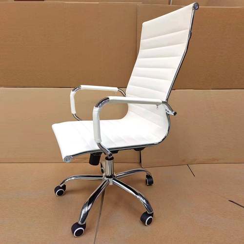 电脑椅办公椅职员家用洽谈靠背升降转椅滑轮简约人体工学会议椅子 - 图1