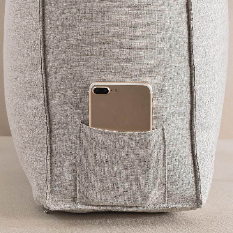 新款棉麻曲线弧形靠背垫现代实木沙发硬靠背床头舒适靠枕硬靠垫,淘宝优惠券,粉丝福利购,淘宝优惠卷