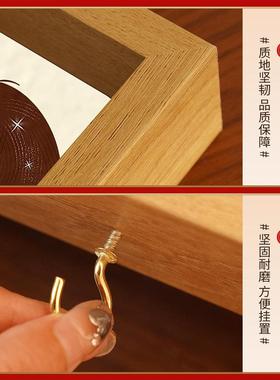 欢迎回家入户门口放钥匙收纳挂钩摆件一家三口四客厅玄关装饰置物