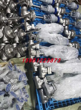 不锈钢低温气动紧急切断阀DJ661F-40P LNG液氧液氮紧急关闭切断阀