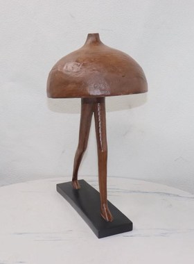 热销现代简约创h意家居饰品摆件树脂肌理纹抽象装饰人玄关柜陈列