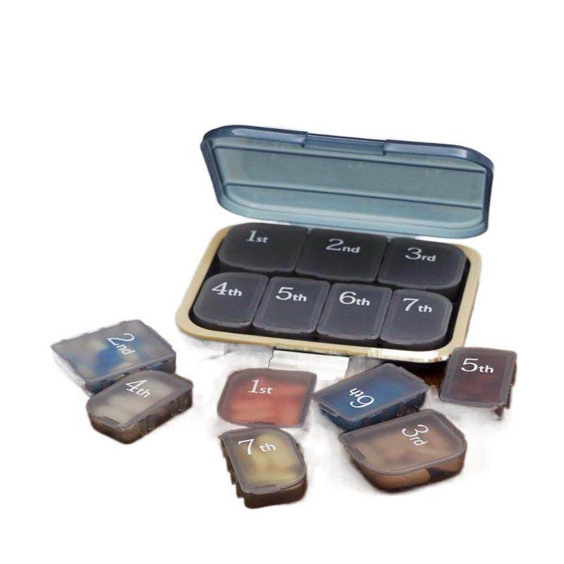 药盒便携一周七天星期可拆药品药片分装收纳吃药提醒随身密封药盒,淘宝优惠券,粉丝福利购,淘宝优惠卷