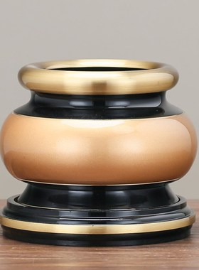 铜香炉黑金色纯铜心经加厚铜鼎炉家用供J奉线香上香铜薰香炉包邮