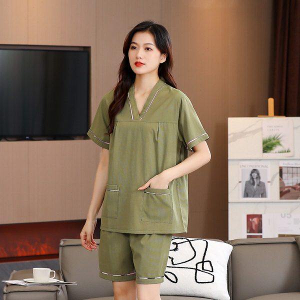 汗蒸服男苎麻足疗情侣女款浴衣按摩家居睡衣不起摺大码洗浴温泉,淘宝优惠券,粉丝福利购,淘宝优惠卷