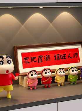 胖虎入户玄关摆件创意客s厅电视柜桌面轻奢高档装饰品乔迁新居礼