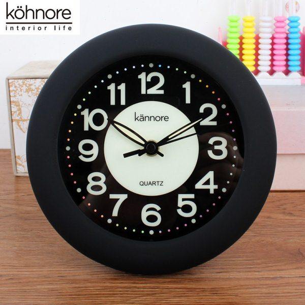 超强夜光字体创意小挂钟座钟客厅浴室防水老人学生用静音摆件台式,淘宝优惠券,粉丝福利购,淘宝优惠卷