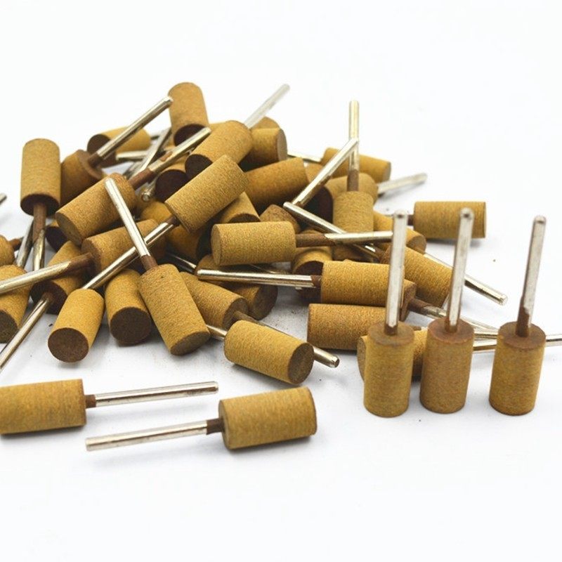 牛皮磨头圆柱形子弹尖3mm柄玉石翡翠模具抛光打磨头,淘宝优惠券,粉丝福利购,淘宝优惠卷