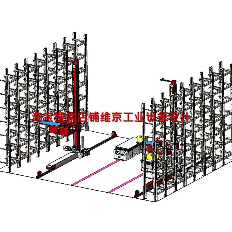 19套立体仓库3D图纸/堆垛机图纸立体仓储设备智能仓储设备图纸,淘宝优惠券,粉丝福利购,淘宝优惠卷