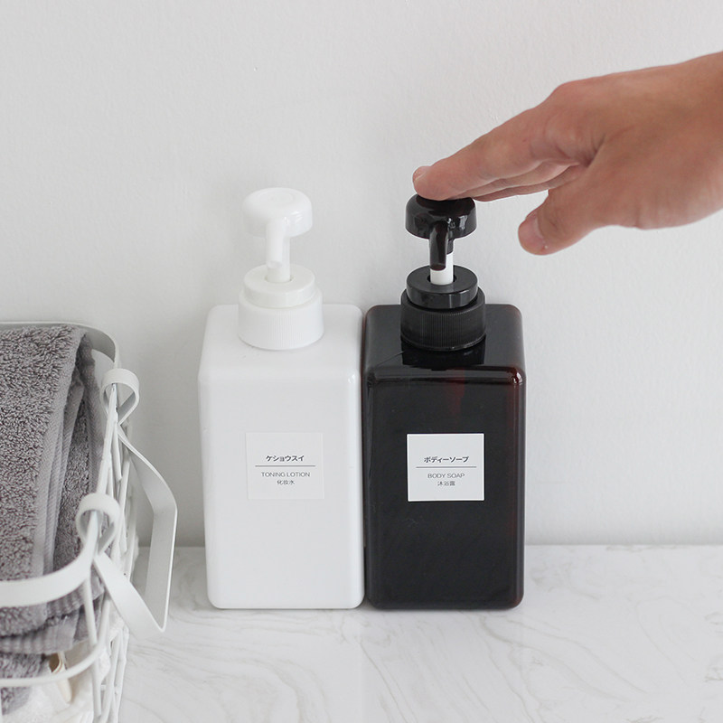 按压式乳液瓶大容量洗发水沐浴露洗手液洗衣液分装瓶旅行分装瓶,淘宝优惠券,粉丝福利购,淘宝优惠卷