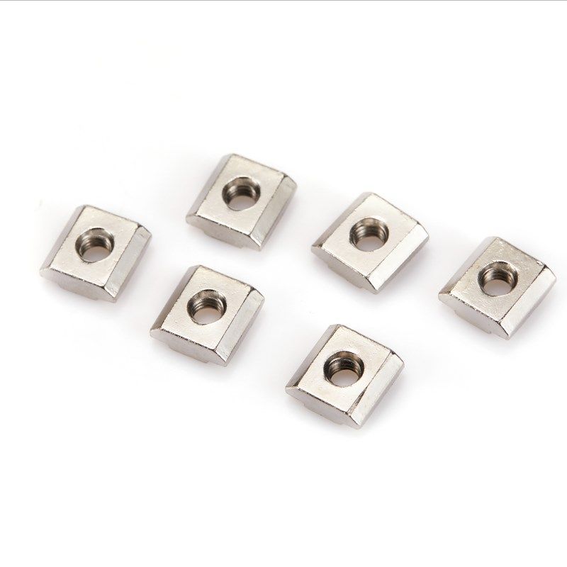 欧标型材滑块螺母t型滑块方形螺母20型30型40型45型-M3-M5-M6-M8 - 图3