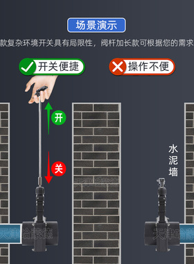 PVC加长杆闸阀塑料锦鲤池鱼池过滤仓插板阀化粪池排污阀养虾拉板