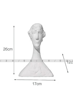 空合现代轻奢酒具抽象人物雕塑软装z搭配样板间样品屋展示中心酒