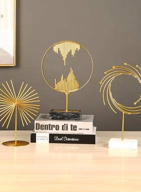 艺术抽象玄关客厅k酒柜家居摆件电视柜轻奢装饰品桌面样板房工艺