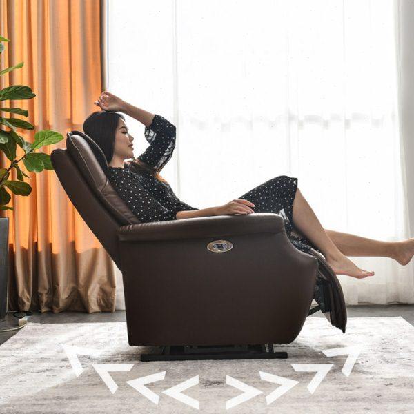 泉嘉福太空舱单人躺椅真皮电动多功能客厅家用按摩椅摇床懒人沙发,淘宝优惠券,粉丝福利购,淘宝优惠卷