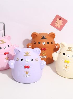 虎年礼品生肖虎存钱罐可存可取儿童储蓄罐老虎储钱罐创意家居摆件