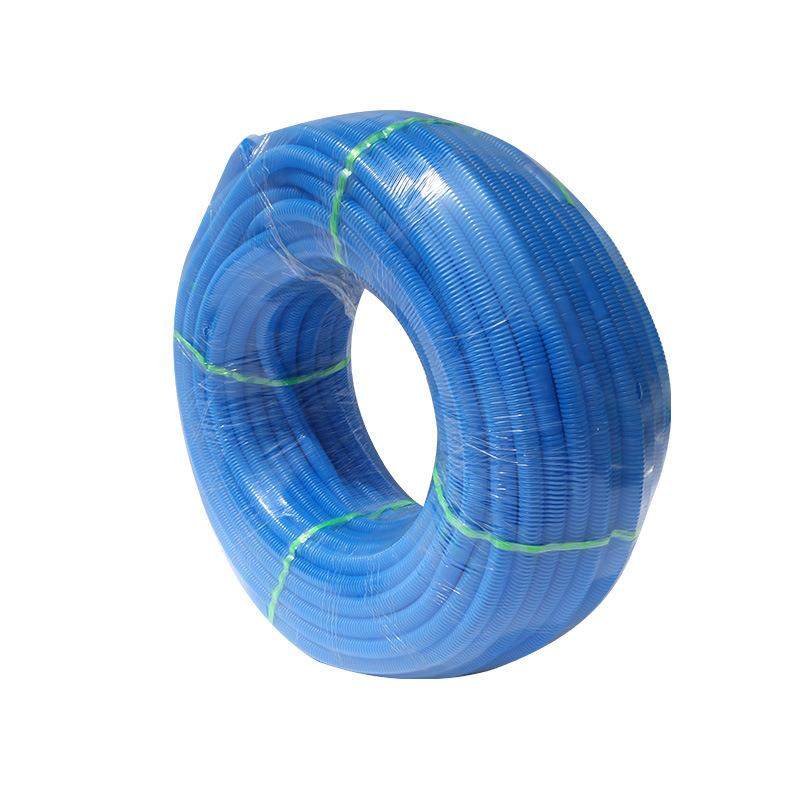 白色波纹管洗衣机排水塑料管柔软抗拉空调穿线管蓝色PE波纹管,淘宝优惠券,粉丝福利购,淘宝优惠卷