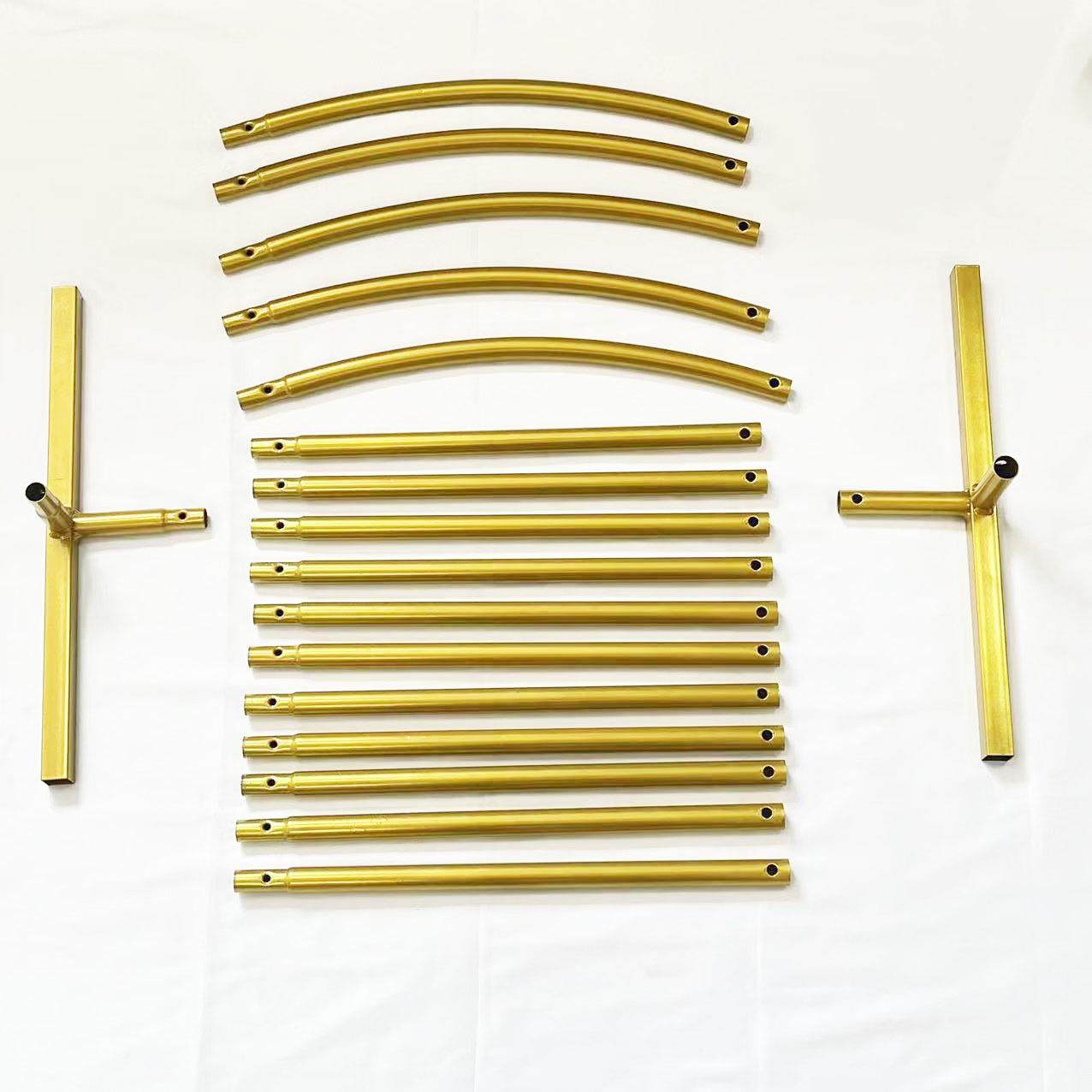 新款婚庆道具金色拱形拱门婚礼舞台背景迎宾摆件路引装饰铁艺花架,淘宝优惠券,粉丝福利购,淘宝优惠卷