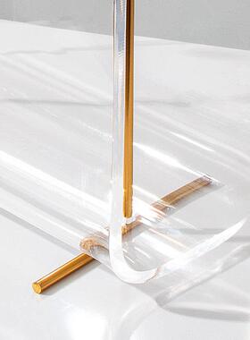 样板间杂志架书架画册陈列软装饰拼摆件售楼处金属亚克力收纳摆设