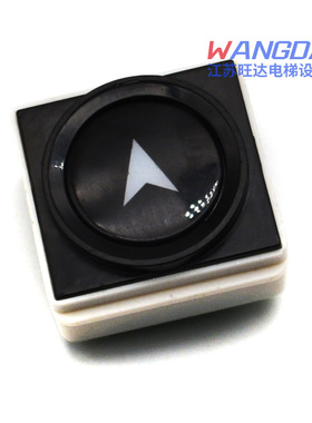 西子奥的斯按钮 BR34A带耳/不带耳按钮开关OTIS按键红光   包邮
