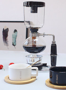 样板房间厨房餐厅摆件咖啡机虹吸壶托盘迷你组合橱柜意w式几何摆