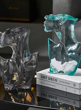 抽象艺术人像摆件轻奢客厅酒柜玄关家居软装饰品R办公室样板间摆