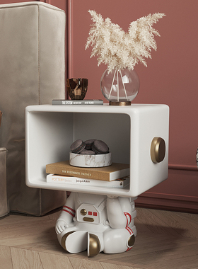 宇航员客厅大型落地摆件r家居沙发旁卧室儿童房床头柜房间软装饰