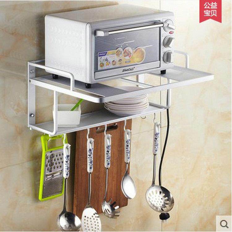 8612碳钢厨房投影机架 壁挂式置物架 厨卫挂件,淘宝优惠券,粉丝福利购,淘宝优惠卷