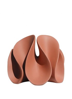 简约现代轻奢软装饰品q树脂创意艺术售楼处样板房间客厅餐桌面摆