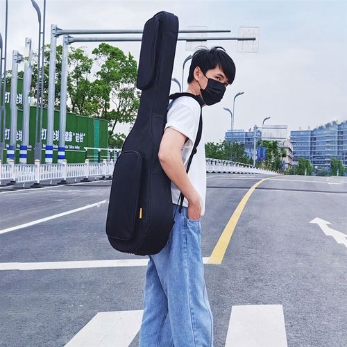 加厚电吉他专用包39寸防水琴包st型lp型sg通用双肩背Y包轻便可托 - 图1