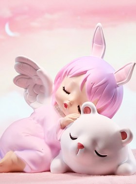 创意可爱安妮公主房间办公室w桌面装饰品摆件送女生闺蜜生日小礼