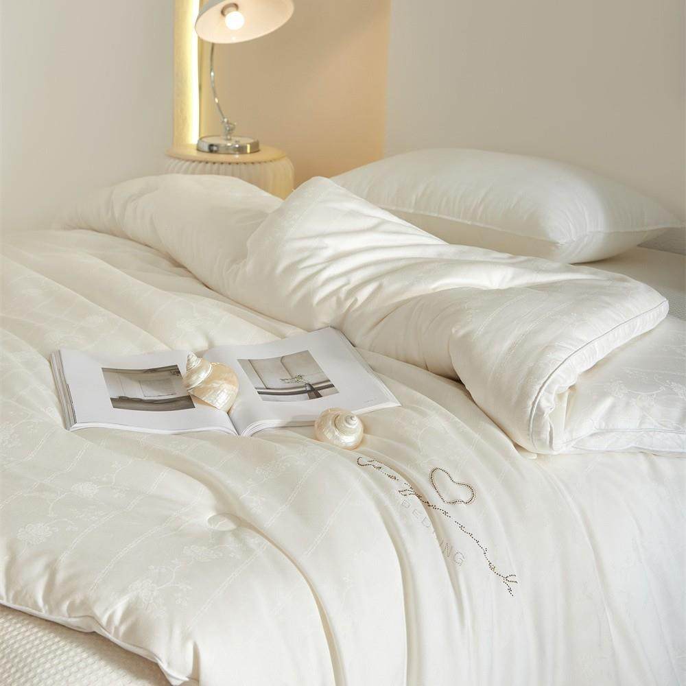 高端纯棉提花蚕丝大豆蛋白被亲肤被褥春秋被保暖加厚冬被家纺被芯,淘宝优惠券,粉丝福利购,淘宝优惠卷