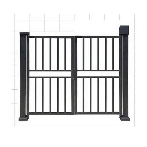 人行通道广告门学校单位门禁系统电动侧小门刷卡人脸考勤对开门 - 图3