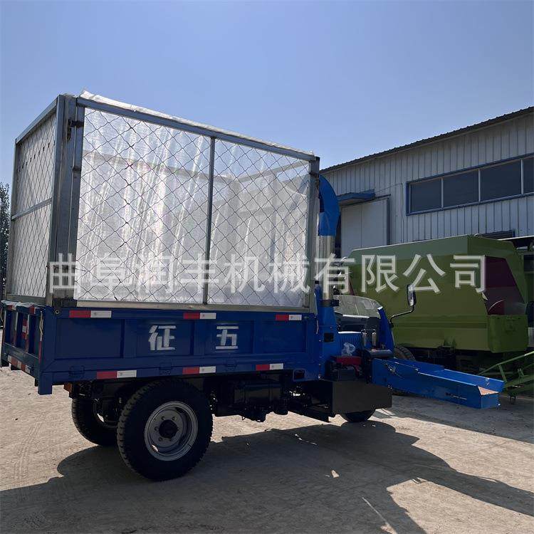 农田荒野秸秆粉碎机自走式三轮车揉丝机柴油动力牛羊切草机,淘宝优惠券,粉丝福利购,淘宝优惠卷