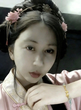 龙星惜上纯银手镯三生有杏白玉髓手链女新中式小众高级感手饰