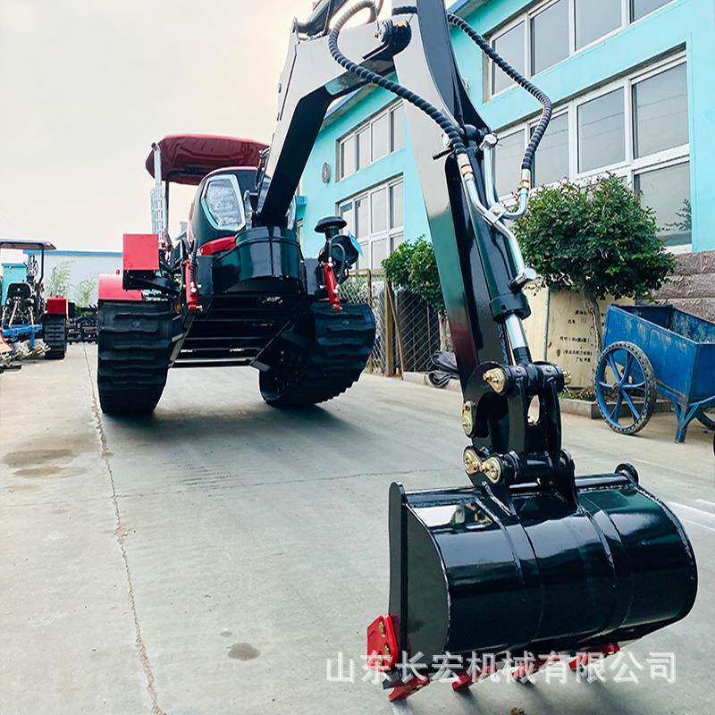 100 HP multifunctional four-wheel drive micro tillage machine, diesel tillage machine, plowing, trenching, plowing and drying dual-purpose rotary tillage machine